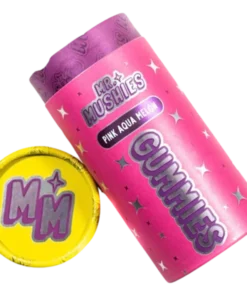 Mr. Mushies Pink Aqua Melon Gummies